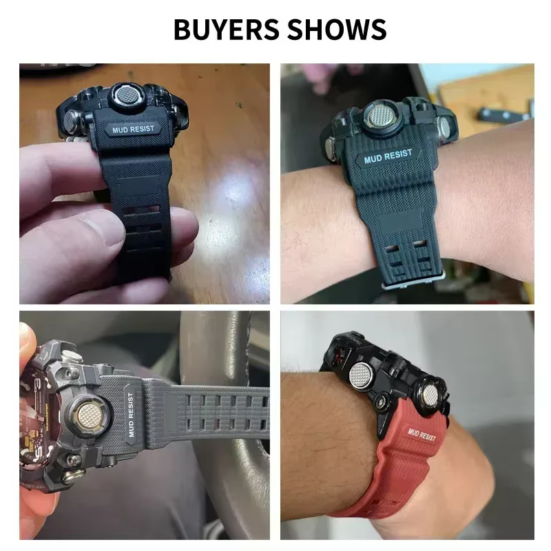 Pour Casio G-SHOCK Mudmaster Bracelet de montre Interface spéciale GWG-1000
