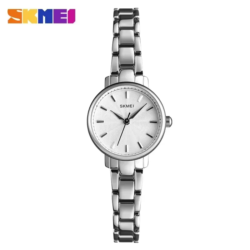SKMEI 1410 poignet étanche en acier inoxydable femmes montres de luxe Montre Femme