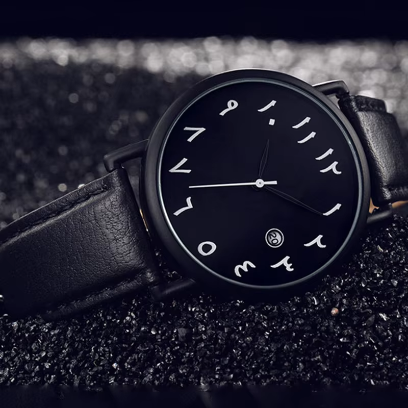 Montres pour hommes 2025 Simple Sport chiffres arabes