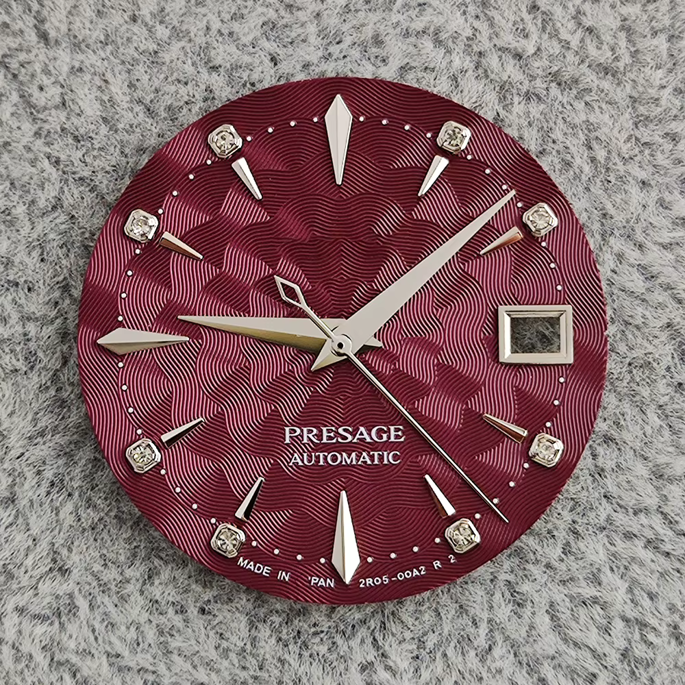 Cadran de montre Prestige S logo 29 mm pour mouvement automatique Mod NH35