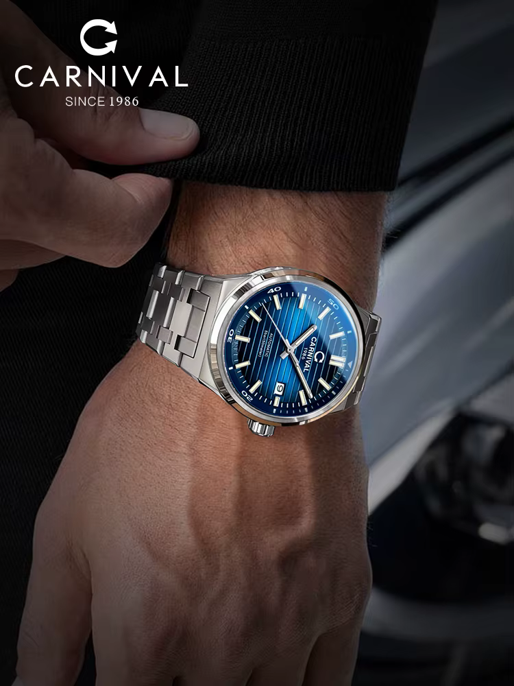 IW japon mis5 mouvement Sport hommes montre gris automatique mécanique montres haut de gamme de luxe étanche lumineux Date