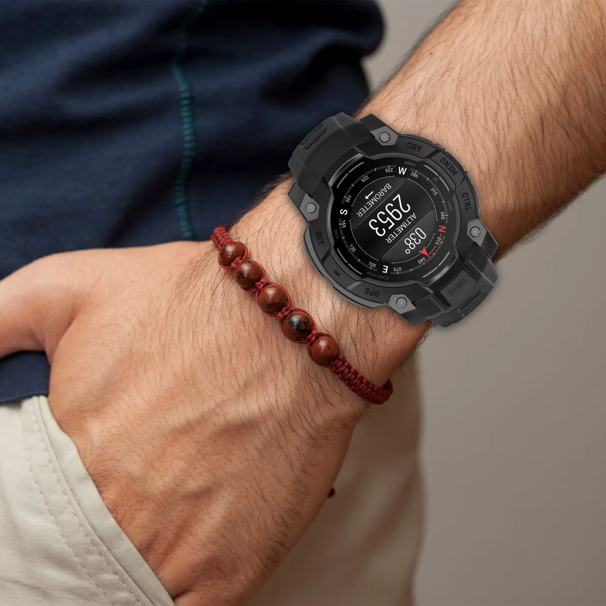 Bracelet de montre à boucle en Silicone