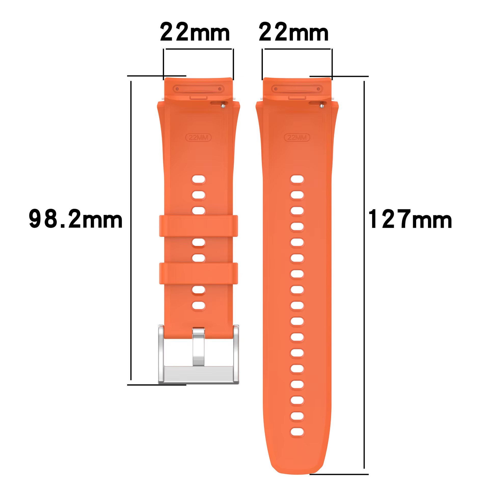 Bracelet en Silicone pour montre intelligente OnePlus 2 2R 3