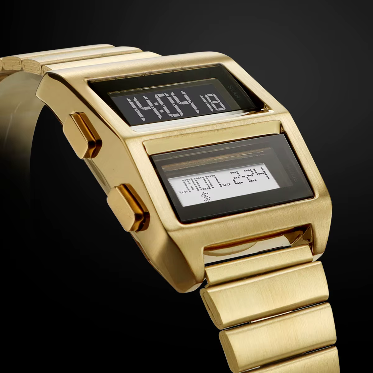 Montre électronique rétro cyberpunk MEGIR pour homme