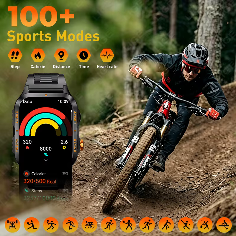 Montre connectée de trail running LIGE pour les coureurs
