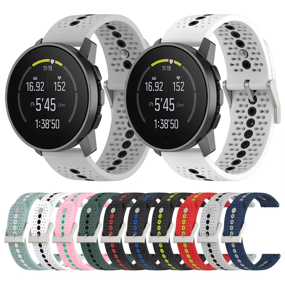 Bracelet de sport en Silicone pour SUUNTO 9 PEAK