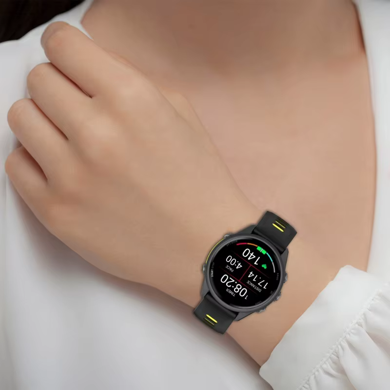 Bracelet en Silicone pour Garmin Forerunner 970 965 955 945 935, bicolore, officiel, respirant, confortable, accessoires