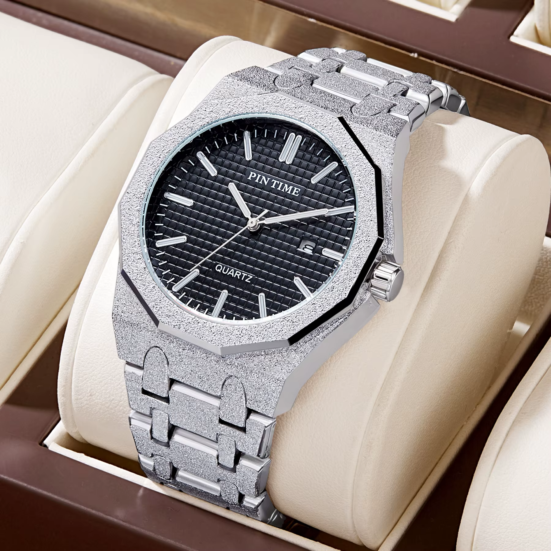 Montre à quartz pour homme