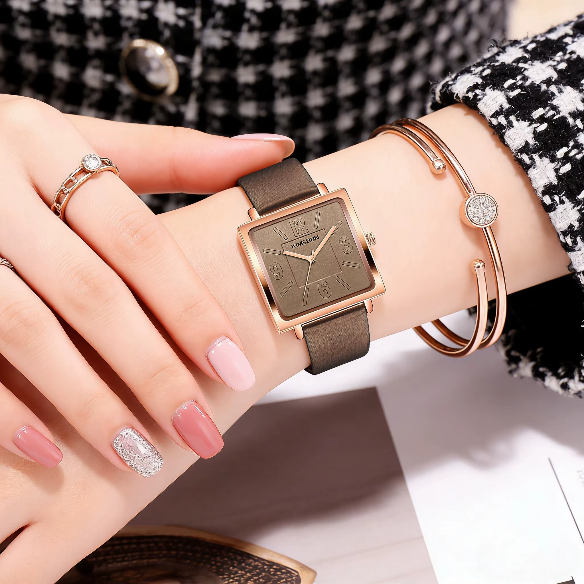 Nouvelle montre à quartz pour femme