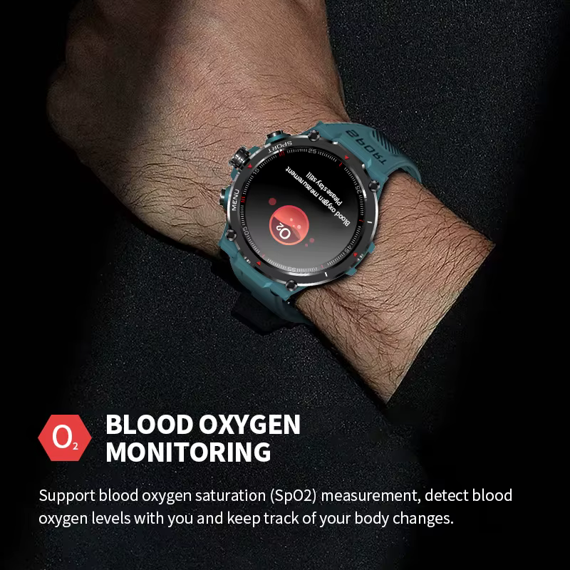 Montre intelligente HD étanche pour homme