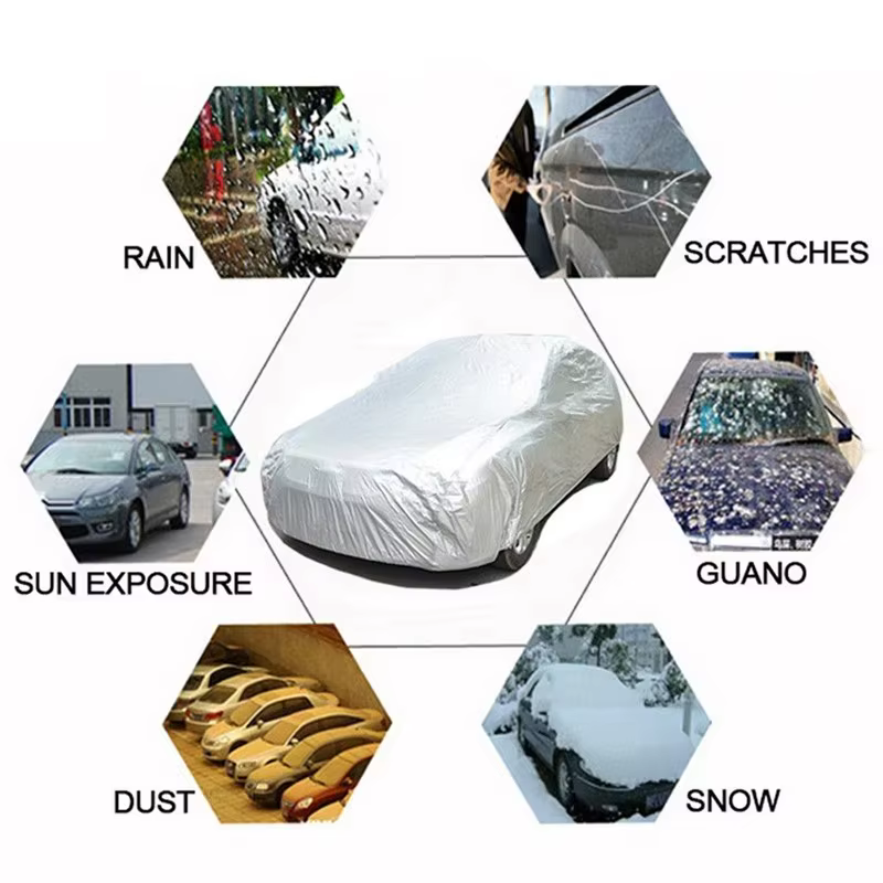 Juste de Protection pour Voiture KIT 2008,208,308,408,3008,5008, Anti-âge, Anti-Poussière, Anti-Pluie, Neige, Etanche