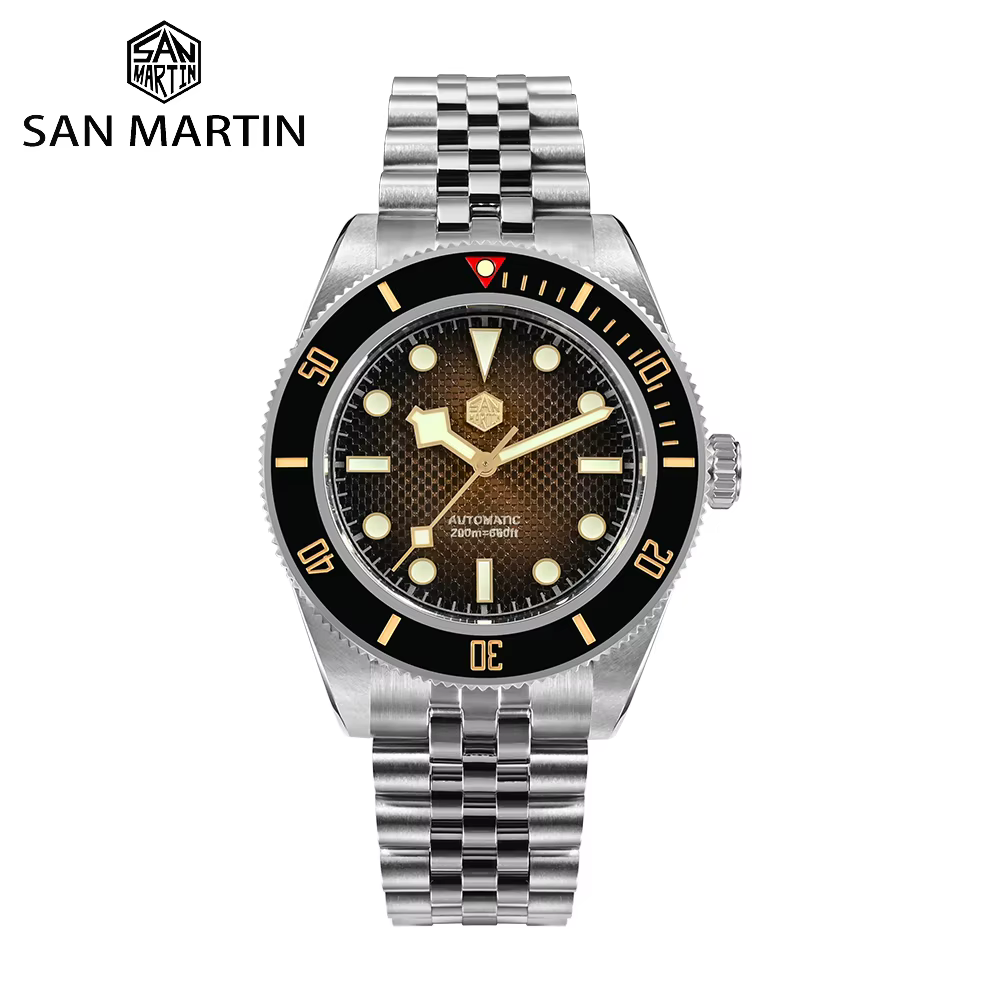 San Martin-Montre de Plongée de Luxe pour Homme