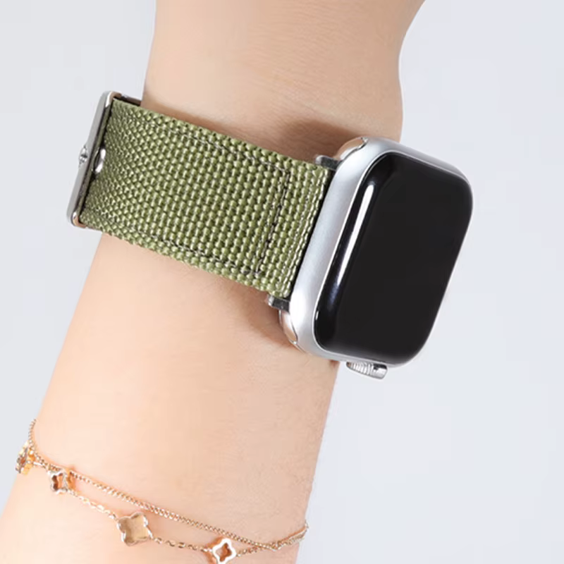 Bracelet en toile et Nylon pour Apple Watch