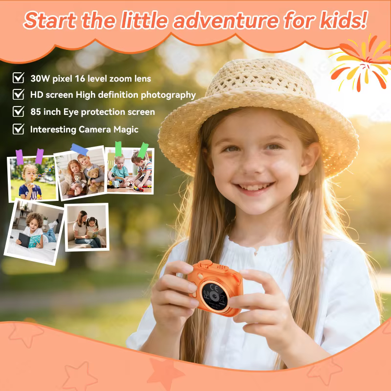 Montre connectée pour enfants LIGE 2026 avec appareil photo