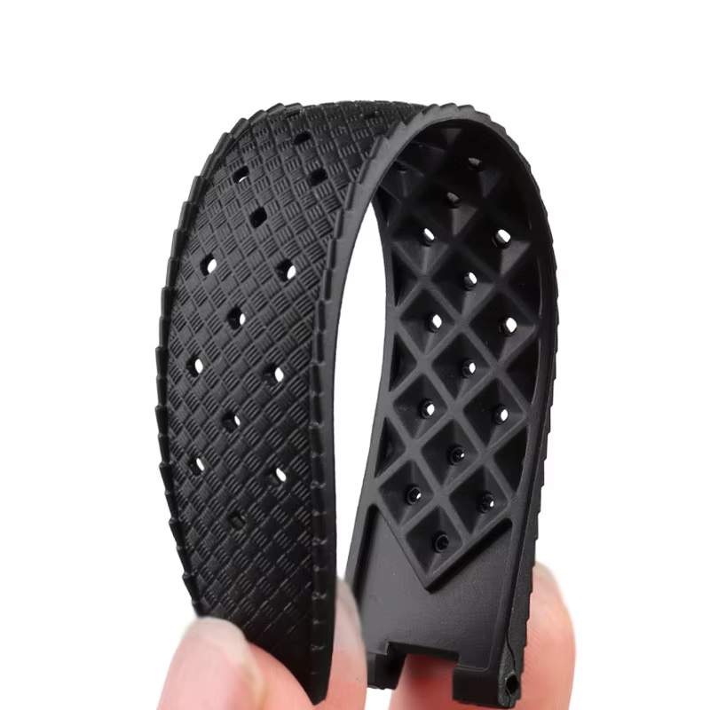 Bracelet de montre en caoutchouc pour cartier Pasha série