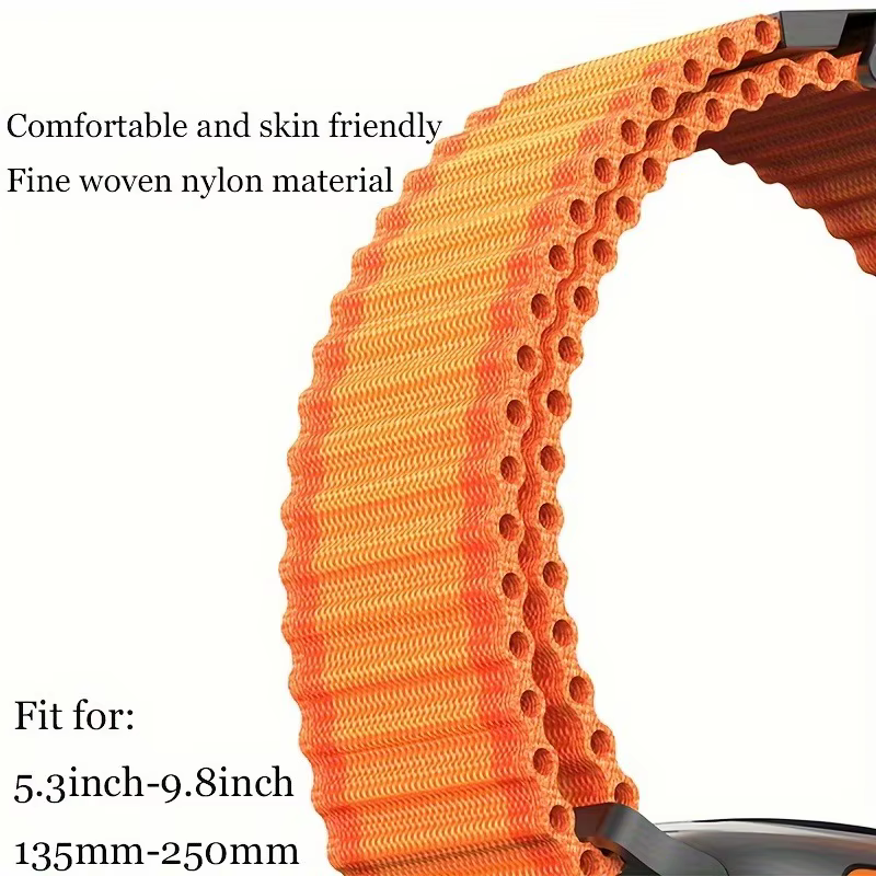 Bracelet Trail Loop en nylon pour Apple Watch Ultra 3 2 49mm 44mm 46mm 45mm 40mm 42mm