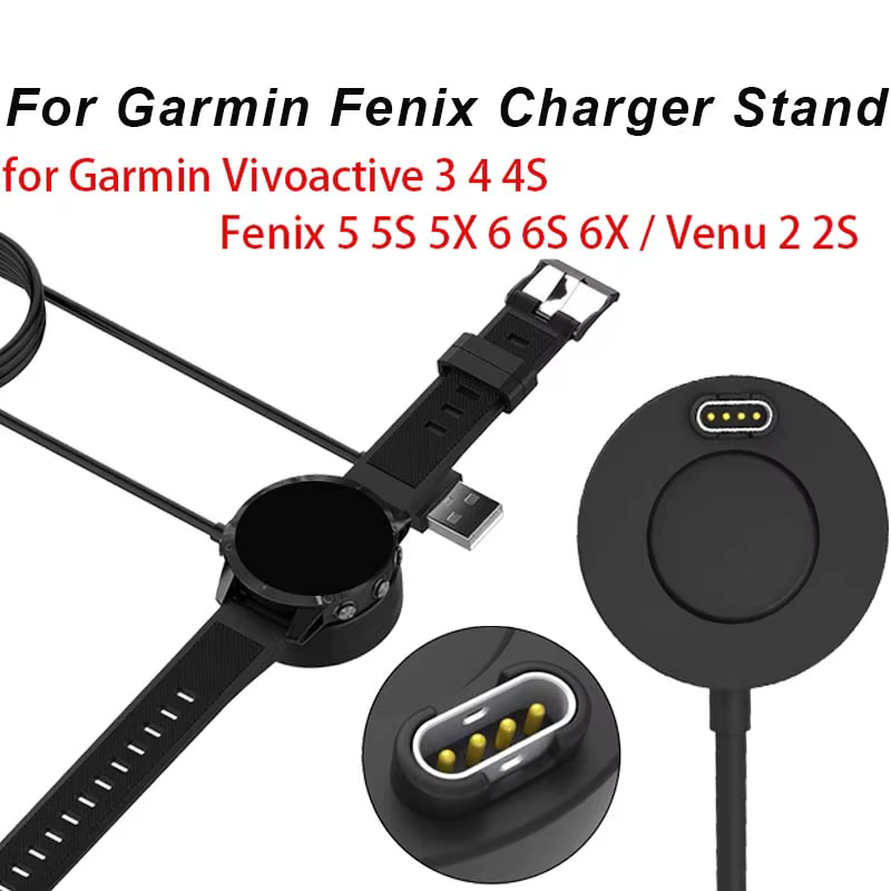 Chargeur USB pour montre connectée Garmin Forerunner 965 955 945 935 745 265 255 245 55 45