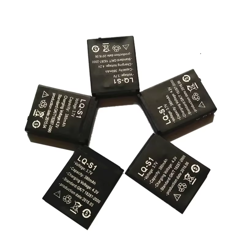 3.7V 380mAh LQ S1 W9 batterie de montre intelligente
