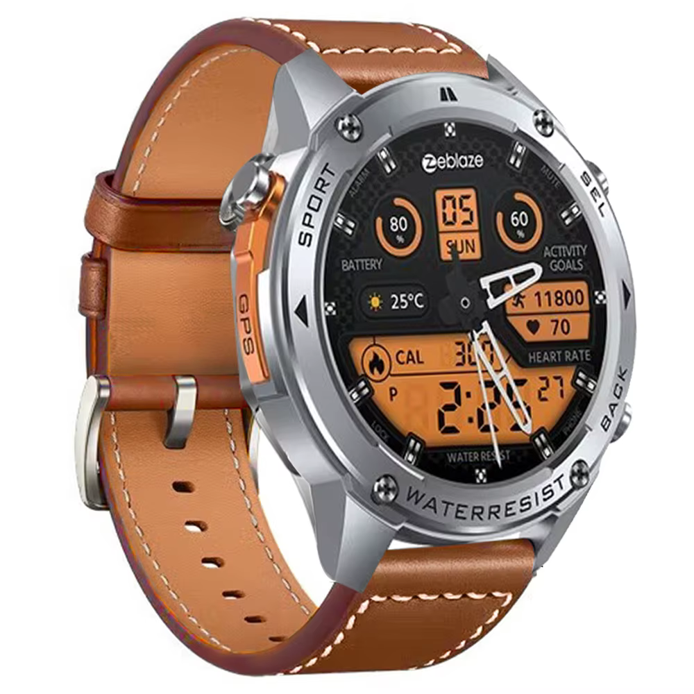 Bracelet de montre en cuir GPS