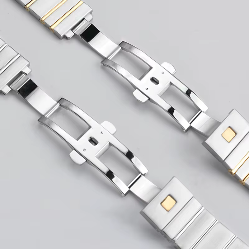 Bracelet de montre en acier pour homme et femme
