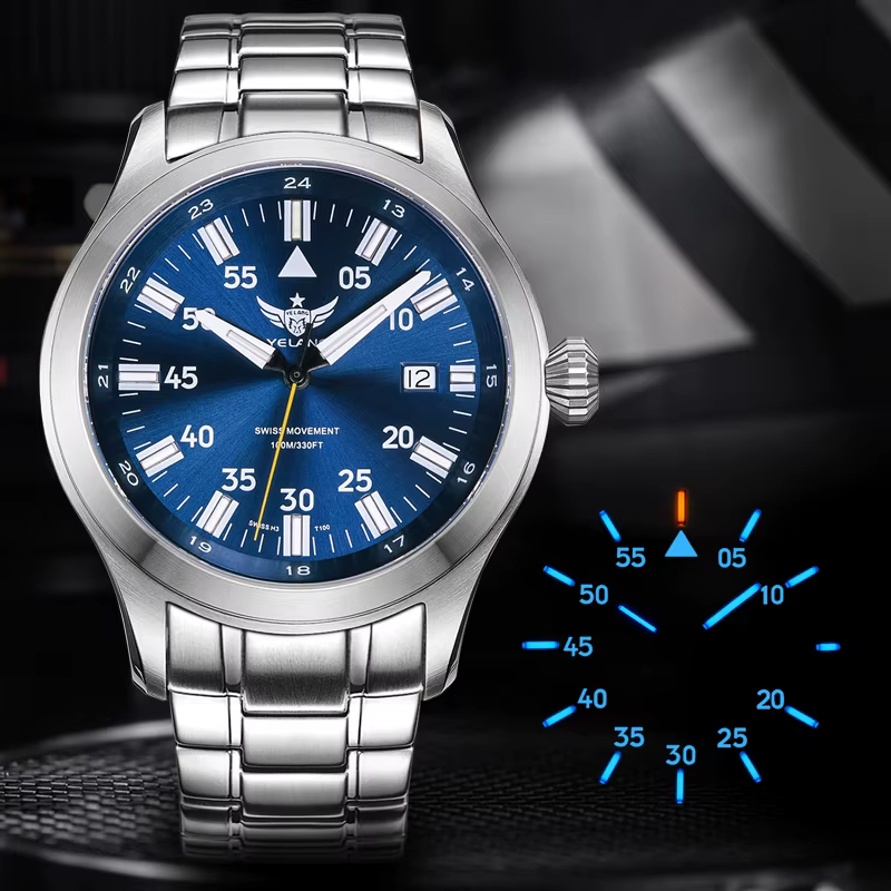 Montre à quartz pour homme YELANG V1021S