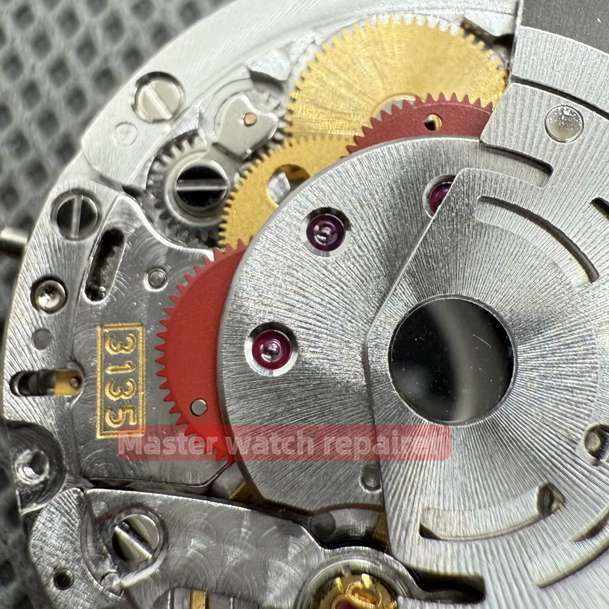 VSF 3135 mouvement mécanique automatique balancier bleu montre
