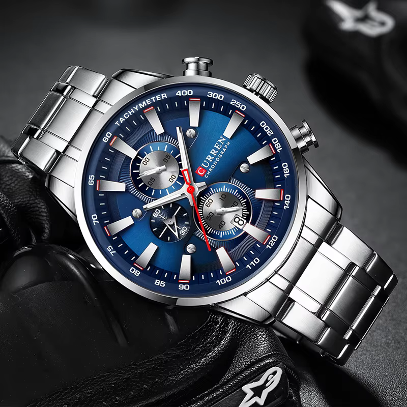 Istro REN-Montre à Quartz Étanche pour Homme