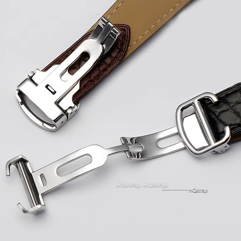 Fermoir pliable pour bracelet de montre Cartier