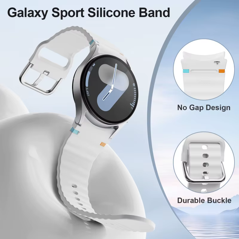 Bracelet d'origine 1:1 pour Samsung Galaxy Watch 7 FE 6 4 Classic 5 Pro 44mm 40mm 43mm 47mm 45mm