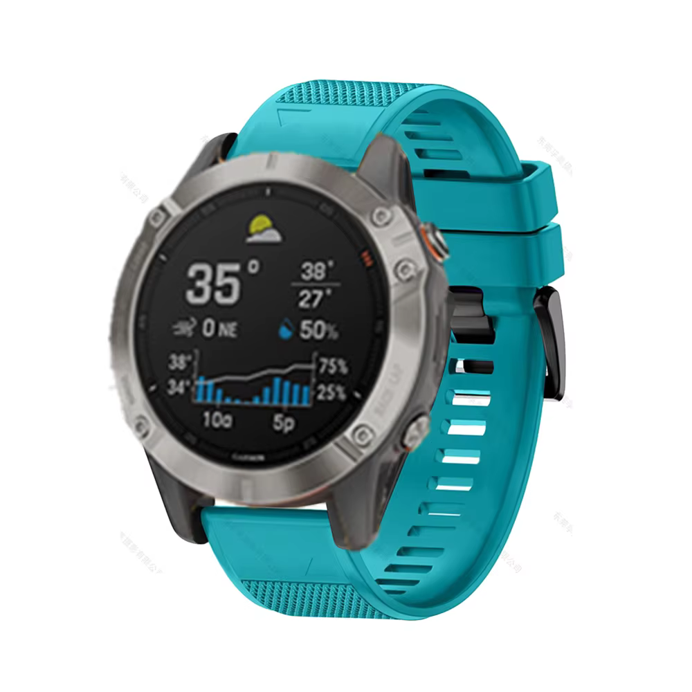 FIFATA bracelets de montre intelligente pour Garmin Fenix 7 6 6S 6X 5 5S 3 3HR Forerunner 935 945 Bracelet à dégagement