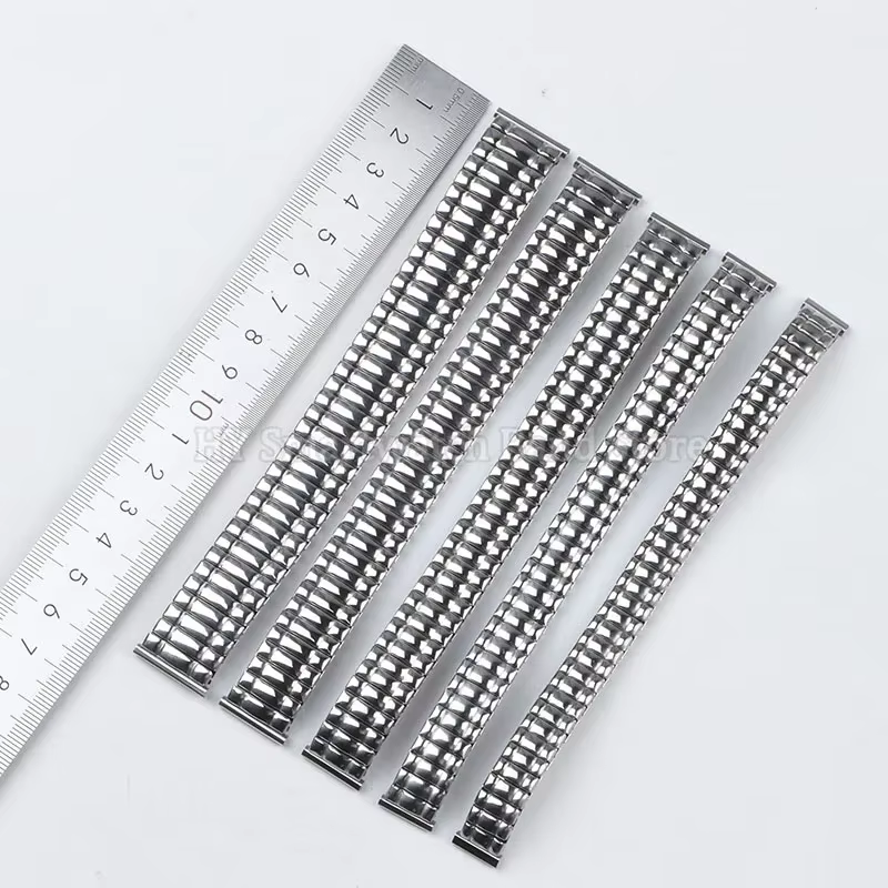 12mm 14mm 16mm 18mm 20mm Bracelet de montre élastique en acier inoxydable