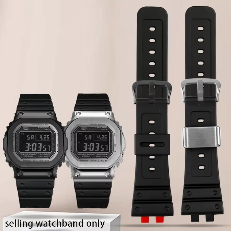 Pour Casio GM-B2100 B2100 bracelet en résine de silicone G-SHOCK