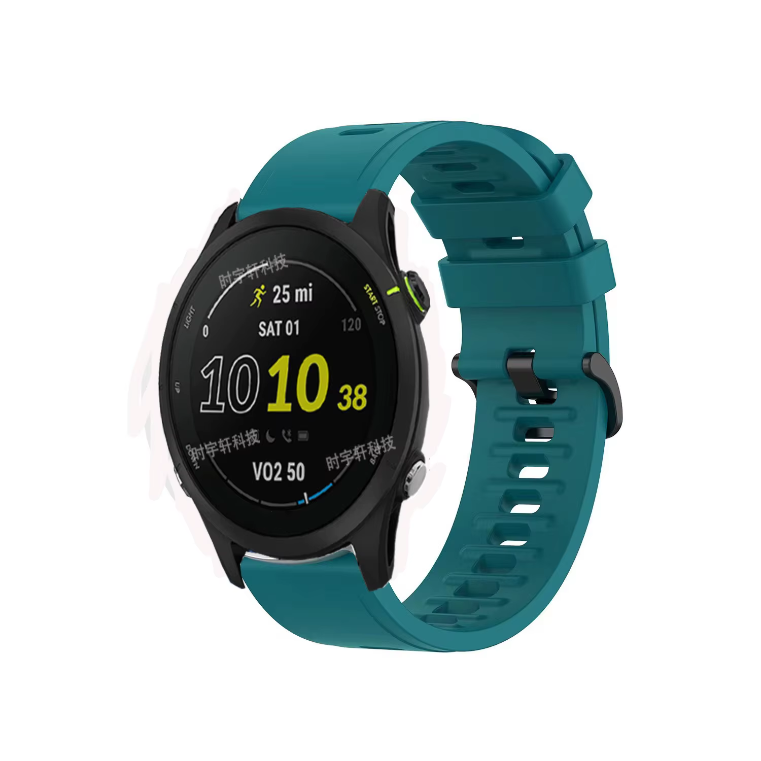 Bracelet de sport en Silicone pour Garmin Forerunner 255 55 245M