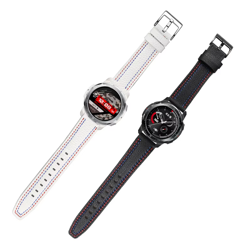 Bracelet en cuir pour montre Honor Watch GS Pro