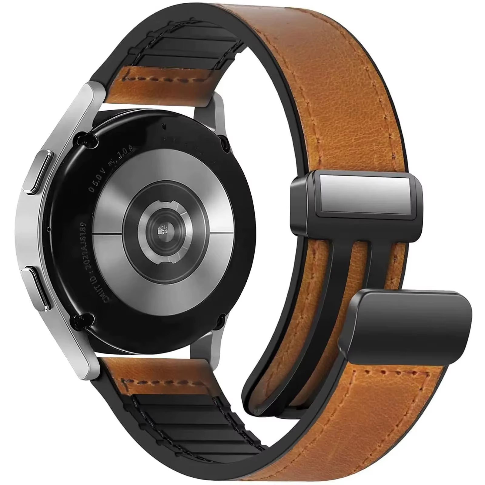 Bracelet en cuir et Silicone pour Suunto RACE S/5 Peak/9 Peak Pro