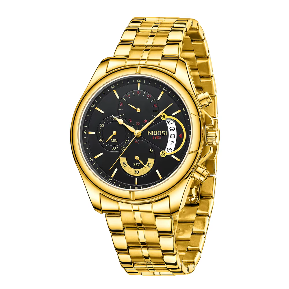 NIBOSI montres pour hommes liquidation vente directe d'usine à perte affaire étanche mode luxe