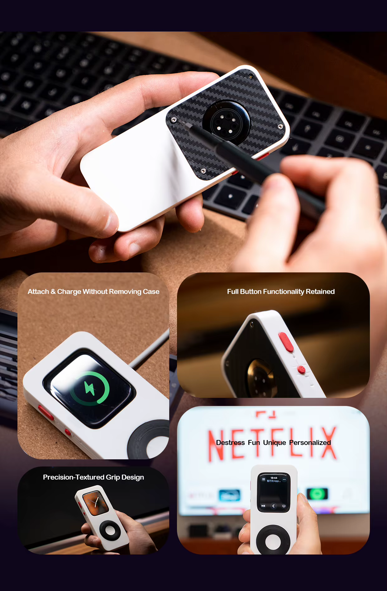 Impression 3D pour iWatch Pod étui de protection Support