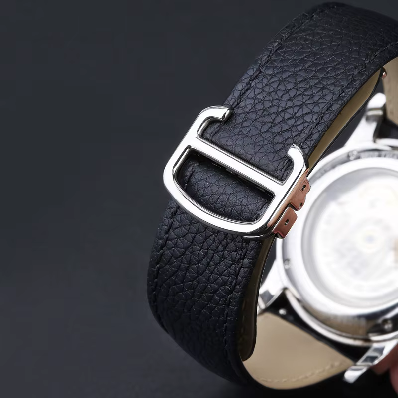 Boucle en acier inoxydable pour Cartier Tank Must London Solo