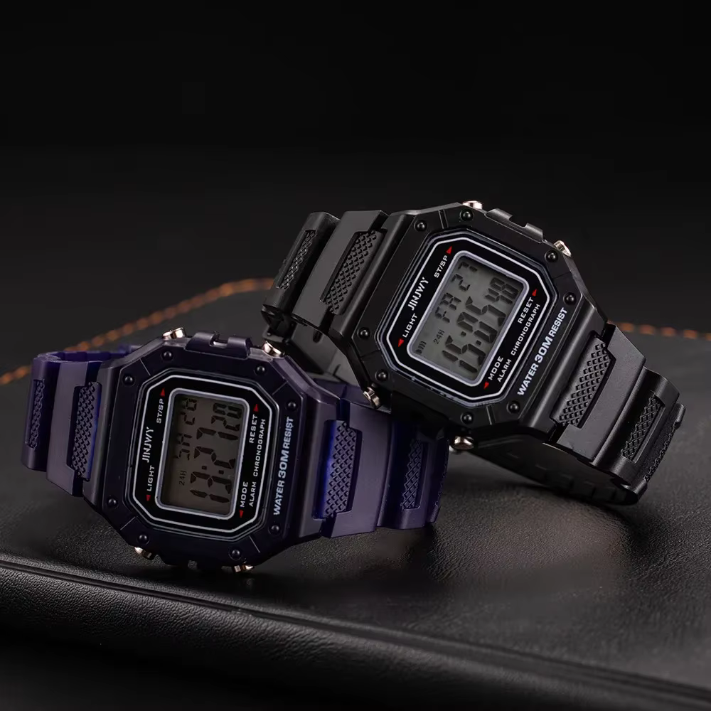 Mode hommes montre numérique militaire résistant à l'eau Sport montres marque de luxe armée