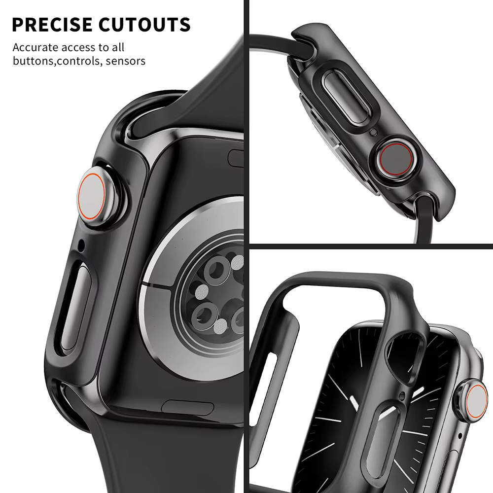 Couvercle creux pour boîtier de montre Apple 46mm 42mm 45mm 44mm 41mm 40mm 38mm