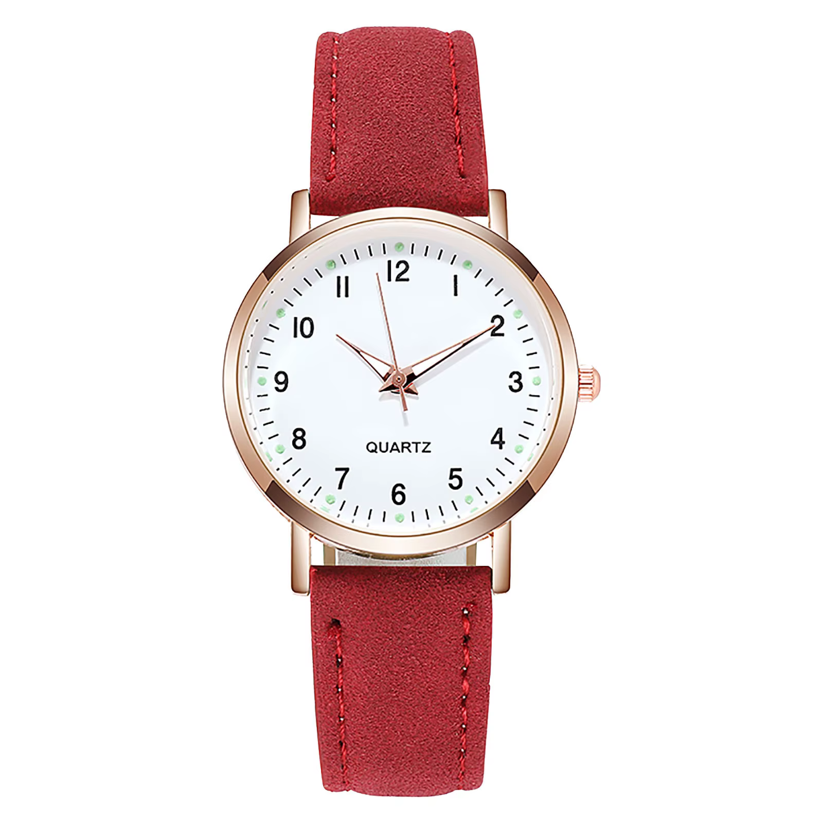 Montre Shoous avec ceinture en cuir pour femme