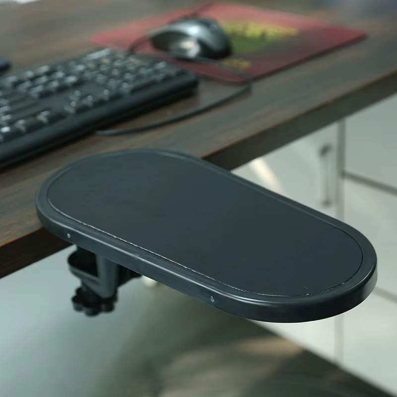 Repose-bras ergonomique réglable pour bureau – Soulage le confort des poignets et des épaules – Accessoire de bureau pour la santé et le bien-être