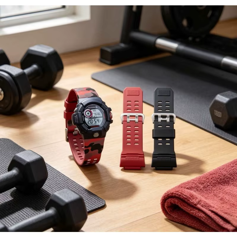 Bracelet de montre en caoutchouc de Silicone pour Casio G Shock GW9400 GW 9300 G-9200