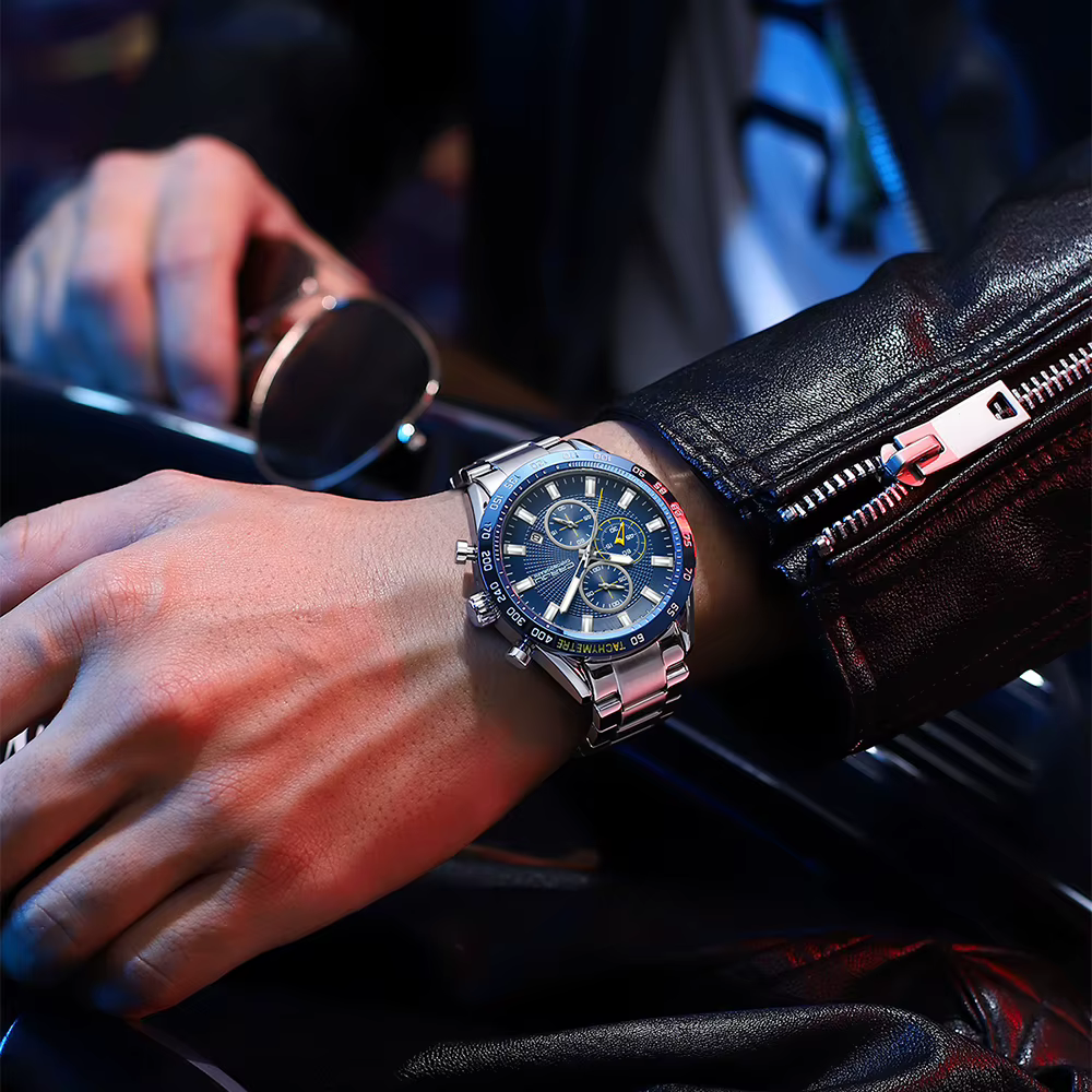 CRRJU – montre-bracelet de sport pour hommes