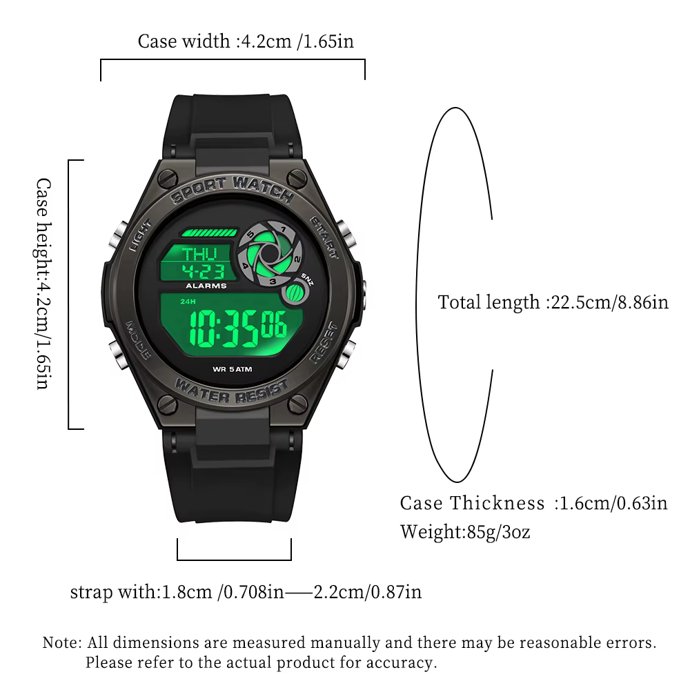 Montre-bracelet de sport de luxe pour femmes SANDA