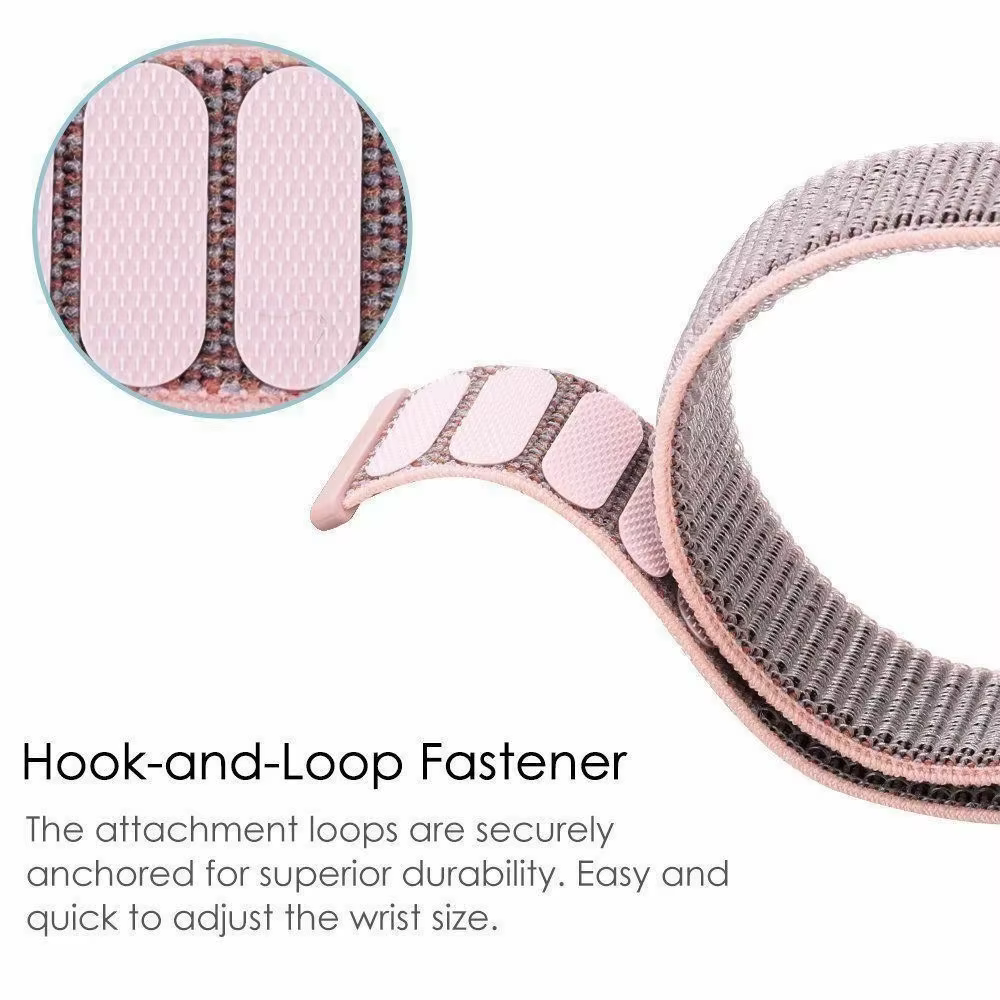 Bracelet à boucle en Nylon pour Garmin Venu 3 2 2s Sq Forerunner 245 55