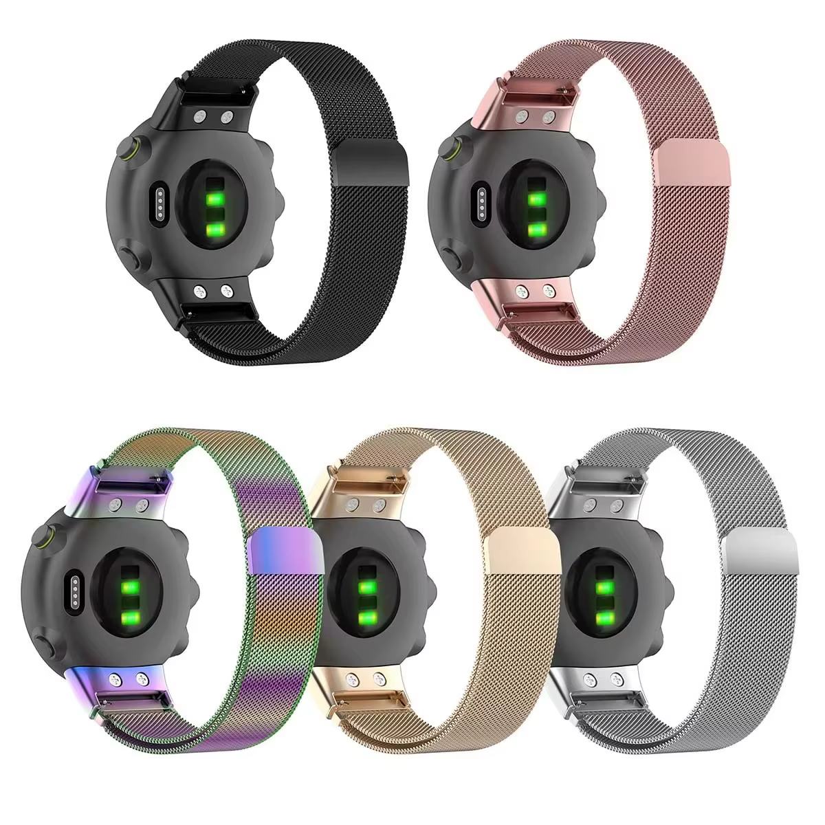 Bracelet de Sport magnétique pour Garmin forerunner 45 45S
