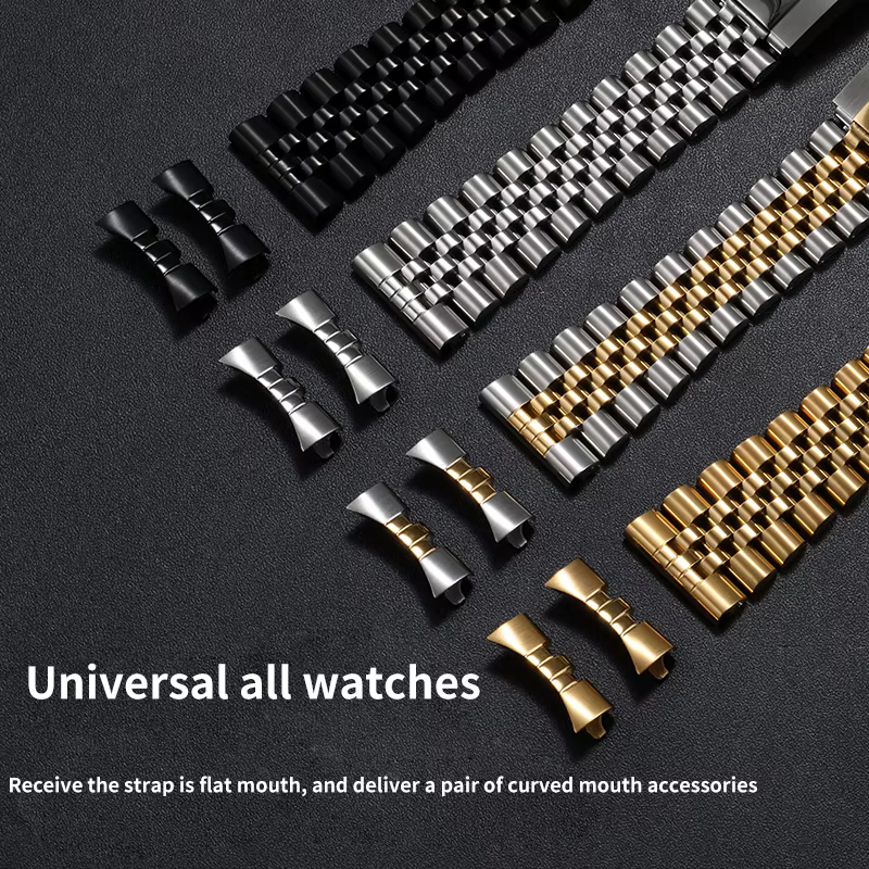 Bracelet de montre jubilé en acier inoxydable pour GMT Datejust Rolex Seiko Tudor remplacer