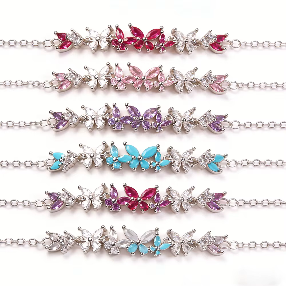 Bracelet élégant en zircon