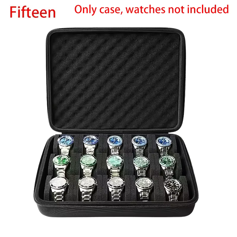 Boîte de rangement pour montres pour hommes ou femmes